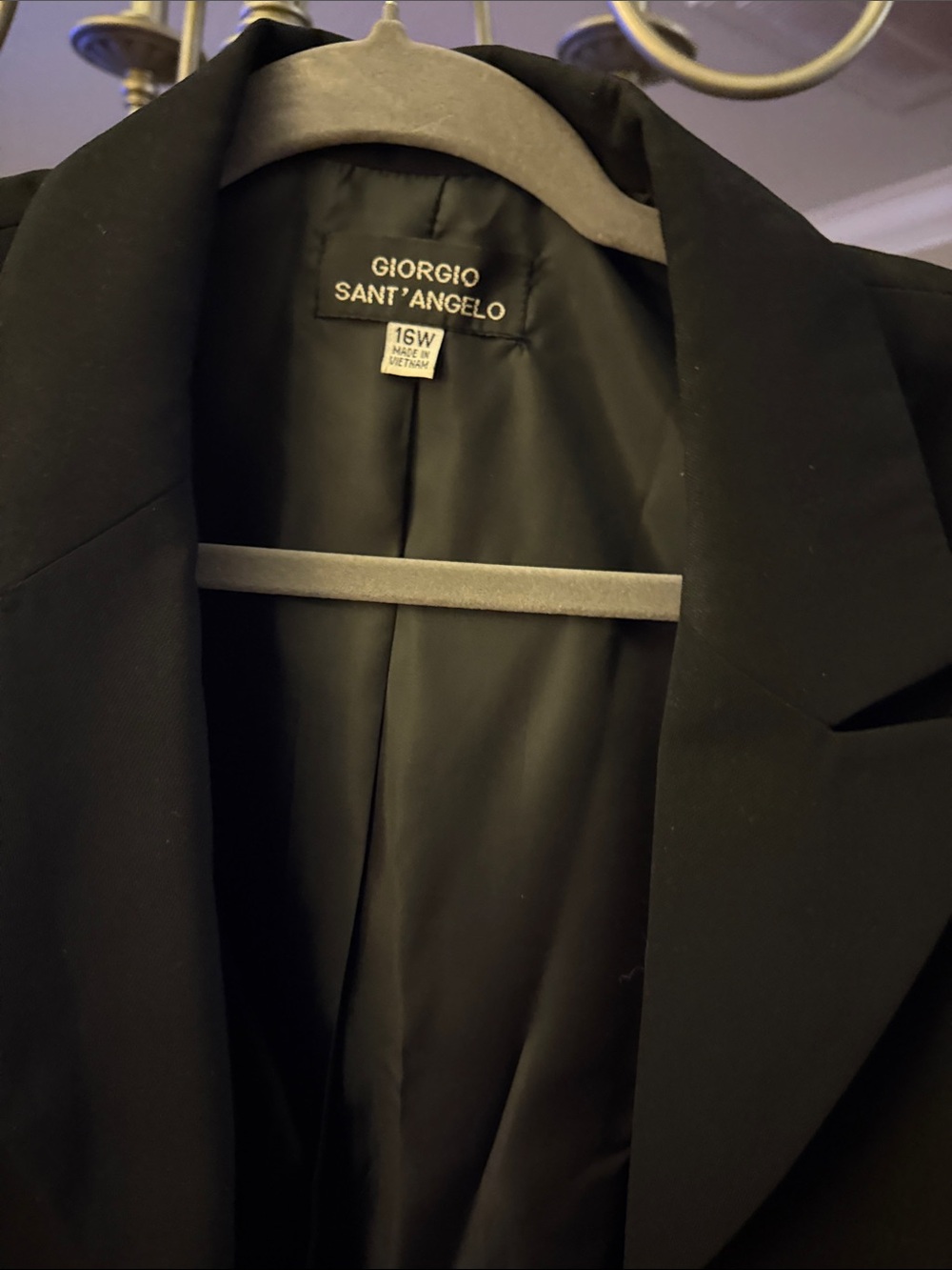 Men's Black Blazer